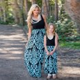 thumbnail image 4 of Vestido sin mangas sin mangas a juego con la familia informal de Pachwork con estampado floral para mujer Fridja  nalpqowj06, 4 of 6