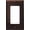 Brown, variant on Leviton 80401-I 1-Gang Decora/GFCI Device Wallplate, Standard Size, Thermoset, Device Mount, Ivory