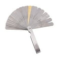 thumbnail image 1 of SHISUYAN Standard Stainless Steel String Gap Ruler Set International 32 Pieces Measurement Gauge Guitar Luthier Tool (Silver), 1 of 8