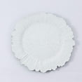 thumbnail image 3 of BalsaCircle 6 White 13" Acrylic Wooden Textured Round Reef Charger Plates, 3 of 7