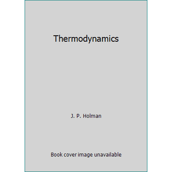 Pre-Owned Thermodynamics (Hardcover) 0070296332 9780070296336