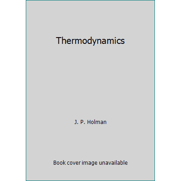 Pre-Owned Thermodynamics (Hardcover) 0070296332 9780070296336