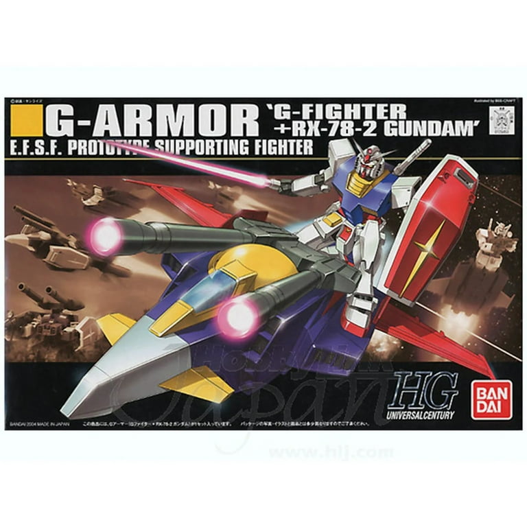 Gundam G-Armor G-Fighter RX-78-2 HG 1:144 Model Kit Gundam G-Armor G-Fighter RX-78-2 HG 1:144 Model Kit