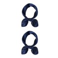 thumbnail image 1 of Minnieouse Bufandas De Cuello Elegantes Y Ligeras Para Mujer Manténgase A La Moda Bufanda Sin Esfuerzo Para Mujer azul marino 70*70CM Azul marino 70*70CM 2Conjunto, 1 of 6