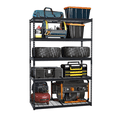 thumbnail image 1 of Étagère de Garage, Capacité de 2500 Lbs Unité d'Étagères Robuste pour Garage, Étagères de Rangement en Métal Ajustables, Étagère Utilitaire Industrielle à 5 Niveaux, 1 of 6