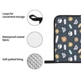 thumbnail image 4 of Pofeuu Cartoon Animals Print Oven Mitts and Pot Holders 4 pcs Set,High Heat Resistant 500 Degree Extra Thicken Long Kitchen Cotton Oven Glove for Cooking, 4 of 6