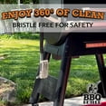 thumbnail image 2 of BBQ Butler Bristle Free Grill Brush - 360 Degree Grate Scraper - Stainless Steel, 2 of 7