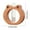 Khaki, variant on HOARBOEG Adorable Cat Shaped Mini Vase, Wooden Desktop Flower Holder with Glass Tube, Cute Tabletop Decorative Ornament for Fresh Flowers, Hydroponic Planter for Small Plants