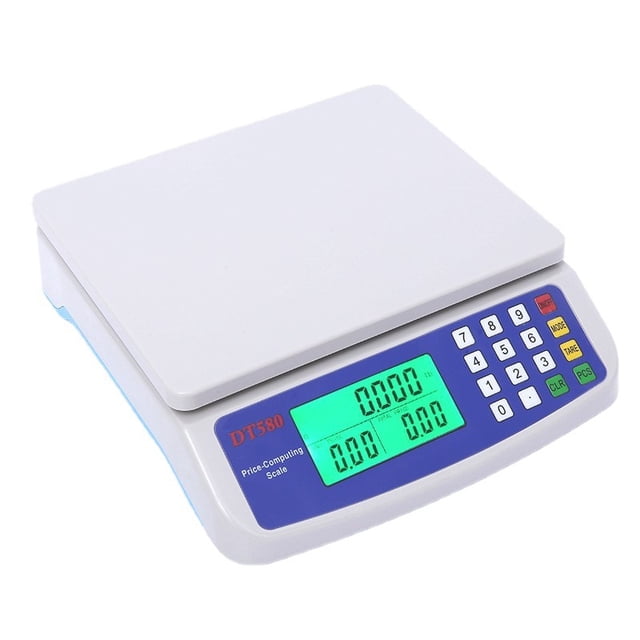 Báscula Digital de Precisión Acero Inoxidable 30kg/1G Pantalla LCD JM