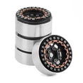 thumbnail image 2 of facefd 4Pcs Metal Wheel Hub Car 1.9 Upgrade Rim Accessory RC Crawler Axial Durable Easy to Replace Replacement for SCX10 trx4 RC Red+Blue Black+ Bronze, 2 of 6
