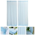 thumbnail image 4 of 2Pcs Wedding Organza Adornment Background Gauze Curtain Decorative Yarn Prop, 4 of 8