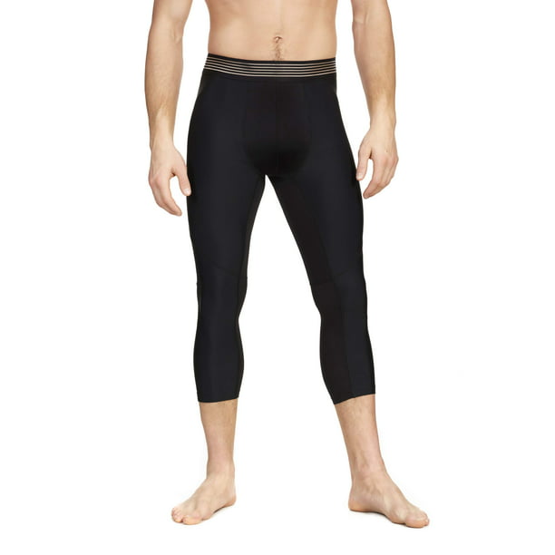 Athletic Works - Athletic Works Men's Compression Active Pant 3/4 ...