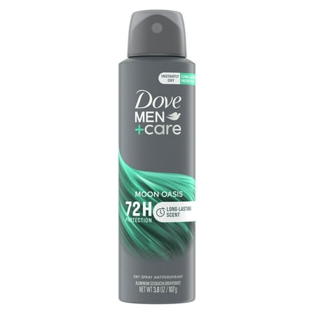 Dove Men Care Antiperspirant Deodorant Spray for Men Moon Oasis, 3.8 oz