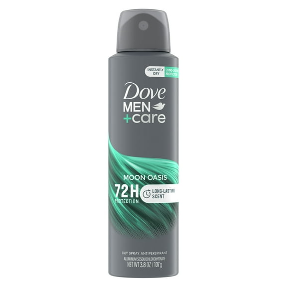 Dove Men Care Antiperspirant Deodorant Spray for Men Moon Oasis, 3.8 oz