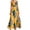 03 Yellow, variant on Awdenio Maxi Dresses for Seniors Casual Loose Fit Maxi Dress Summer Short Sleeve V-Neck Tiered Solid Beach Dress