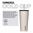 thumbnail image 2 of Vaso aislante Corkcicle Cold Cup, 24 onzas, con tapa y pajita, 2 of 7