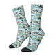 thumbnail image 1 of Balery pirate with funny animals Calcetas Largas con Estampado para Hombre y Mujer – Suaves y Transpirables, Talla Única (US 5-11), 1 of 6
