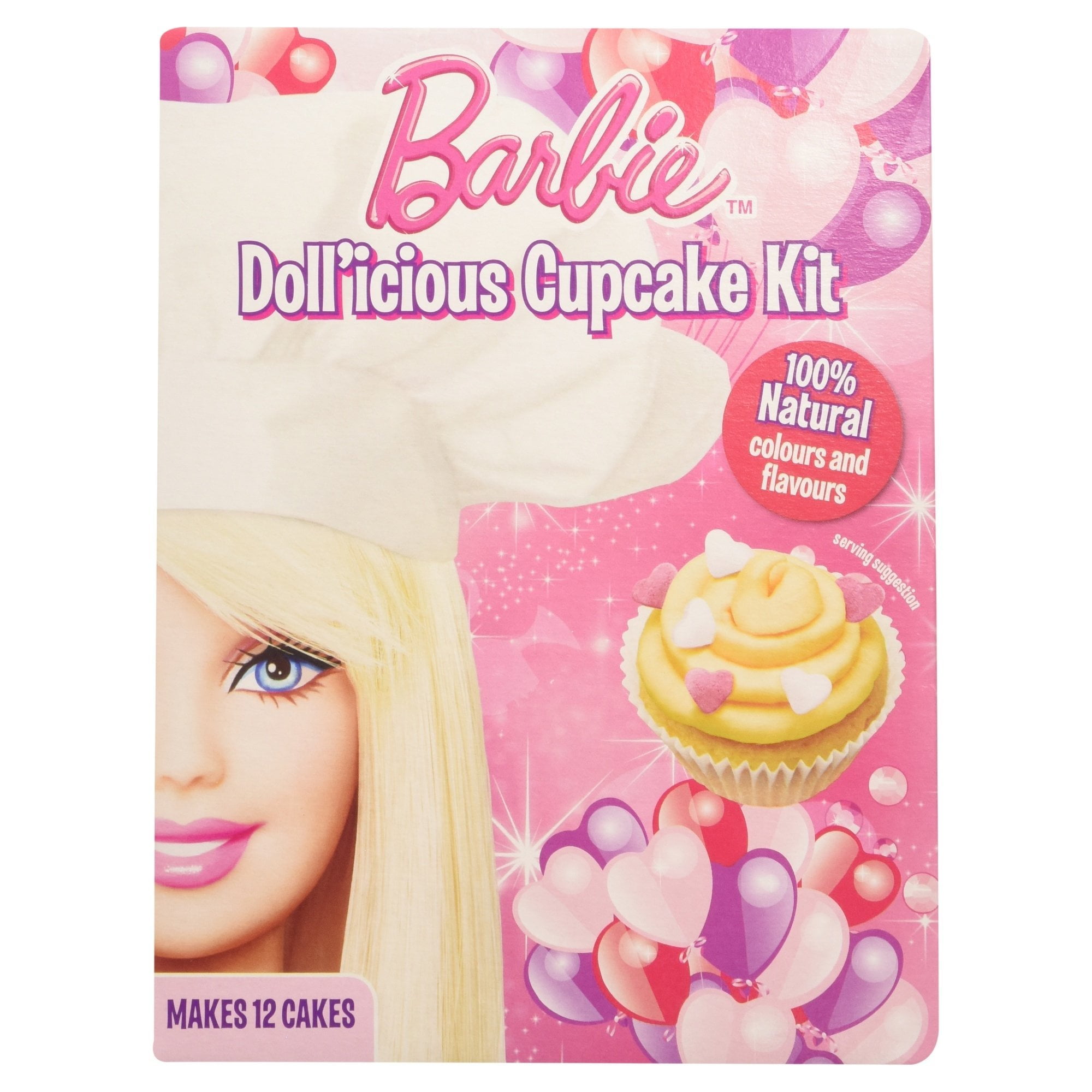 Green s Barbie Doll icious Cupcake Kit 254g Walmart