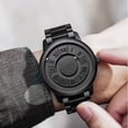 thumbnail image 2 of Reloj de Rodillo Suspendido Magnético Fresco - Nuevo Reloj de Concepto de Personalidad de la Tecnología de los Hombres, Muestra Único Sabor Y Moda, Caso Recubierto de Pvd, Aplicación Personalizable, 2 of 3