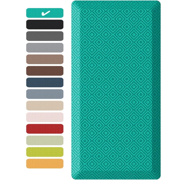 Ophanie Kitchen mats for Floor, 3/4 inch Thick, Kitchen Rugs, 20''x48'' Anti Fatigue Standing Cushioned Mat, Waterproof,Comfort Ergonomic mat for Off