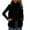 Black, variant on Virmaxy Womens Winter Sherpa Fleece Vest Solid Color Faux Shearling Pit-stripe Coat with Pocket Sleeveless Full Zip up Lapel Plush Jacket Warm Winter Coat Outerwear Black M