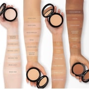 Glo Skin Beauty Pressed Base Powder Foundation Makeup (Beige Fair) - Flawless Coverage for a Radiant Natural, Second-Skin Finish