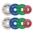 thumbnail image 2 of QinaQin 2-Inch Rubber-Coated Weight Plates for Strength Training, Suitable for Gym and Home Workouts, 2 of 9