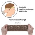 thumbnail image 2 of Dachshund Dog Puppy Mushroom Sports Headband for Women Men, Running Headband Sweat Bands for Cycling, Yoga, Spa, Athleti, Workout - Moisture Wicking Hairband, 2 of 5