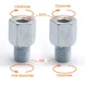 thumbnail image 1 of Suitable for Par de adaptadores for espejo retrovisor de motocicleta y scooter M10, 10 mm, M8, 8 mm, 6 mm, rosca derecha/izquierda, cambio de tornillo, sentido horario/antihorario, 1 of 7