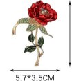 thumbnail image 4 of (Pink)Women'S Brooch,Mother'S Day Gifts,Pink Diamond Alloy Brooch Best Gifts for Mother'S Day and Birthday, 4 of 5
