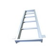 thumbnail image 5 of Pactrade Marine Pontoon Boat 5 Step Flat Front Ladder Aluminum 300lb Capacity, 5 of 9