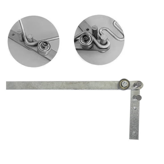 Hotpom Manual Rebar Bender, Adjustable Iron Art DIY Tool Smooth 360° Rotation Durable Metal Construction Ideal for DIY, Plumbing, Automotive, Construction