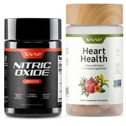 Snap Supplements Nitric Oxide Booster, Heart Health Supplement, 60 + 90 Capsules