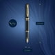 thumbnail image 3 of Pluma estilográfica Waterman Expert negra brillante con borde dorado de 23 quilates, 3 of 8