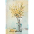 thumbnail image 3 of OToole, Tim 13x18 Black Modern Framed Museum Art Print Titled - Yellow Spray in Vase I, 3 of 5