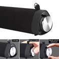 thumbnail image 4 of Barra de sonido, mini escritorio portátil al aire libre Altavoz Bluetooth Escritorio Altavoz Bluetooth Acabado de lujo, 4 of 9