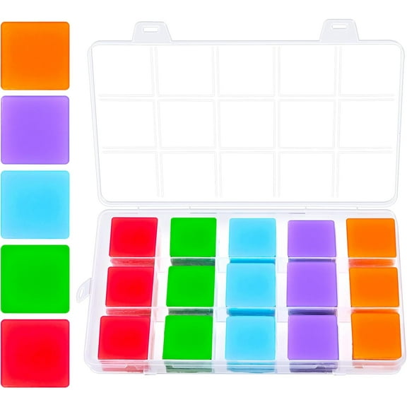 Diamond Painting Glue Clays with Storage Box, 120pcs 5 Colors DIY Painting Wax Tool Set