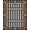 Black White Red, Pattern 9, variant on ODIKA 8'x10' Washable Area Rug Non-Slip Chair-Friendly Mat Checkered Bold Border Doormat Layering Front Under Plaid Large Playful for Dining Room, Office, Lounge