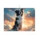 thumbnail image 1 of Balery Cloud Border Collie Alfombrilla de Secado para Cocina, 18x24 Pulgadas, Súper Absorbente para Platos y Encimeras, 1 of 7