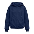 thumbnail image 2 of PFRNLF Zip Up Hoodies for Women Casual Soft Long Sleeve Hooded Sweatshirts with Pockets, 2 of 9
