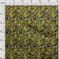 thumbnail image 3 of oneOone Cotton Jersey Lime Green Fabric Abstract Fabric For Sewing Printed Craft Fabric By The Yard 58 Inch Wide, 3 of 4