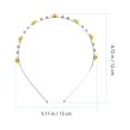 thumbnail image 2 of OUNONA 2Ud Diademas Decorativas Con Girasol Accesorios Para Presentaciones Y Clubes, 2 of 7