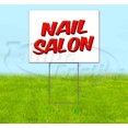 thumbnail image 1 of Nail Salon (18" x 24") Yard Sign, Includes Metal Step Stake, 1 of 6