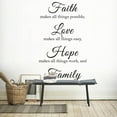 thumbnail image 5 of Usloyux Home Living Room Wall Decals, English Quote Stickers for Home Office Classroom Decor, Vinyl Decorative Lettering, Easy Peel and Stick Application, Modern Wall Art for Bedroom Nursery Kitchen, 5 of 7