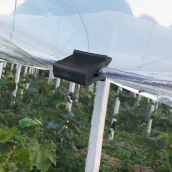 WHAMVOX 100 Pcs Greenhouse Plastic Clips Garden Fixing Clamps Sun Shading Net Clips Reusable Greenhouse Accessories Multi-Functional Sunshade Net Buckle