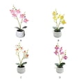 thumbnail image 3 of Planta artificial Bewildely Cerámica Rosa, 3 of 6