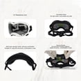 thumbnail image 3 of Unique Design Pet Sunglasses, UV Protection Wind Protection Dust Protection Fog Protection Pet Glasses Eye Wear Protection for Large Dogs, Adjustable Strap, Soft and Comfortable, 3 of 7