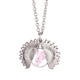 thumbnail image 1 of La planta de hoja de loto, flor de loto Collar de girasol collar collar collar colgante, 1 of 3