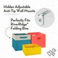 thumbnail image 4 of RiverRidge Kids Curve Appeal 35in Arched Bookcase with Cubby Storage Bookshelves - White, 4 of 5