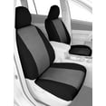 thumbnail image 2 of CalTrend Front Buckets SportsTex Seat Covers for 2003-2006 Ford Expedition - FD235-08GG Light Grey Insert with Black Trim, 2 of 3